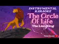 Instrumental Karaoke - Circle of Life by Hans Zimmer With Music Score - The Lion King Walt Disney