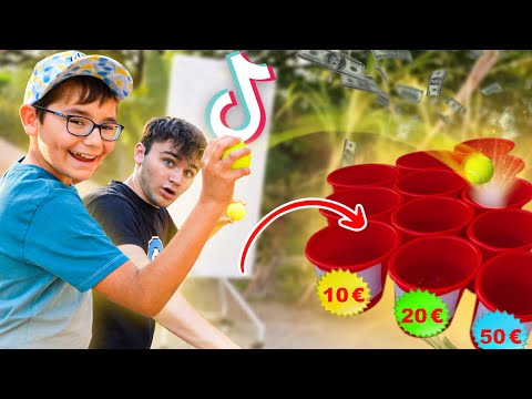 Giant Money Ball Tiktok Challenge !!! 💵⭐️💵