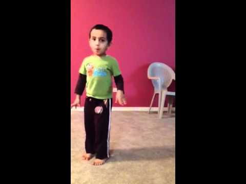 Akshaj enacting animals