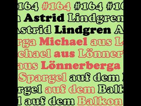 #164: Michel from Lönneberga - Astrid Lindgren