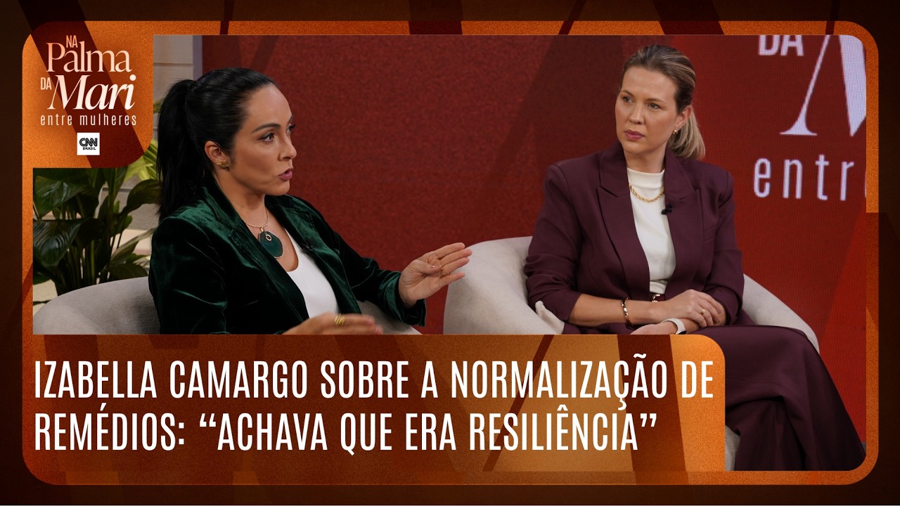 “Eu me anestesiava”: Izabella Camargo relembra tratamento de sintomas sem o diagnóstico de burnout