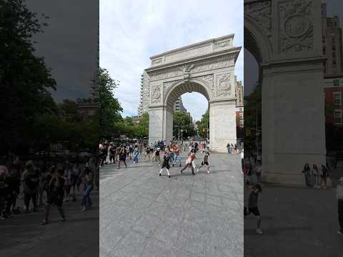 A Day in Washington Square Park NYC