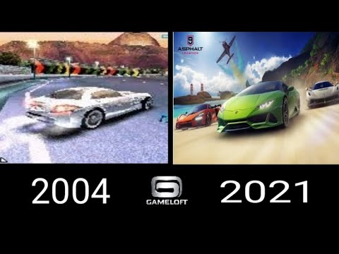 Evolution of Asphalt Games 2005-2018