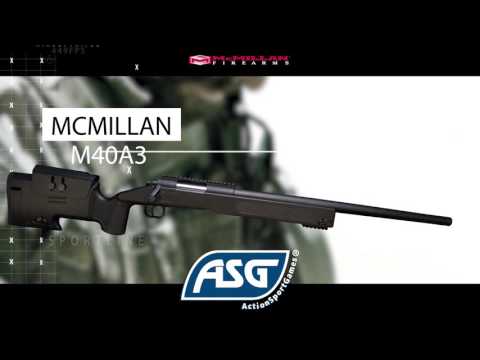 NEW ASG Sportline Licensed Mcmillan M40 spring Sniper Rifle.