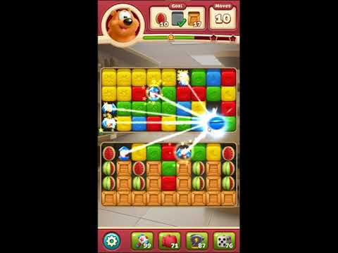 Toon Blast Level 3373 - NO BOOSTERS 🐻🐺🐱 | SKILLGAMING ✔️