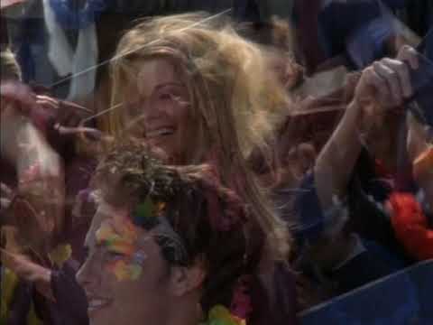 Dramatic frame evoking music-fueled confrontations in The O.C. season 2 and 3