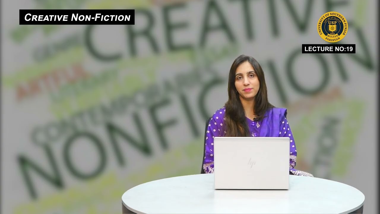 Creative Non Fiction Lecture 19th