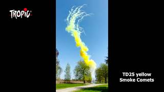 TD25 Yellow - TROPIC Fireworks, Fajerwerki, Feuerwerk, Vuurwerk, Feu d'artifice