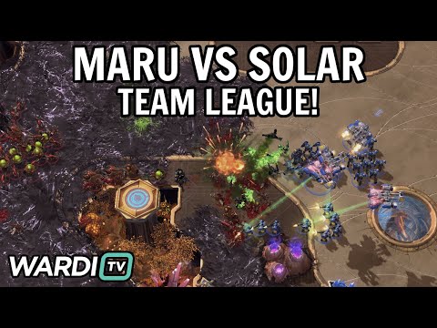 Maru vs Solar (TvZ) - CranK Team League 2025! [StarCraft 2]