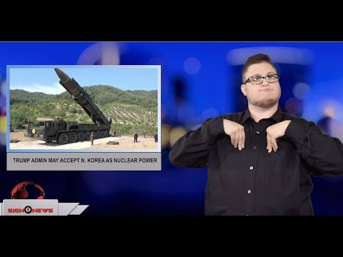 Trump admin may accept N. Korea as nuclear power (ASL - 7.1.19)