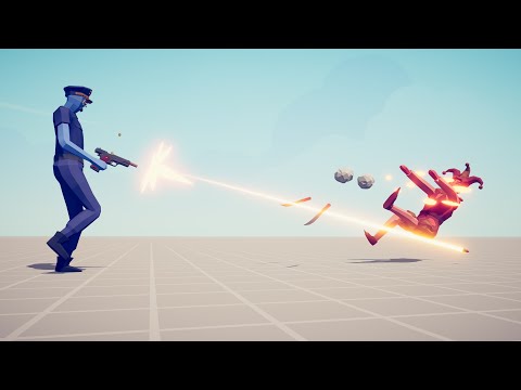 POLICEMAN vs EVERY UNIT - Totally Accurate Battle Simulator