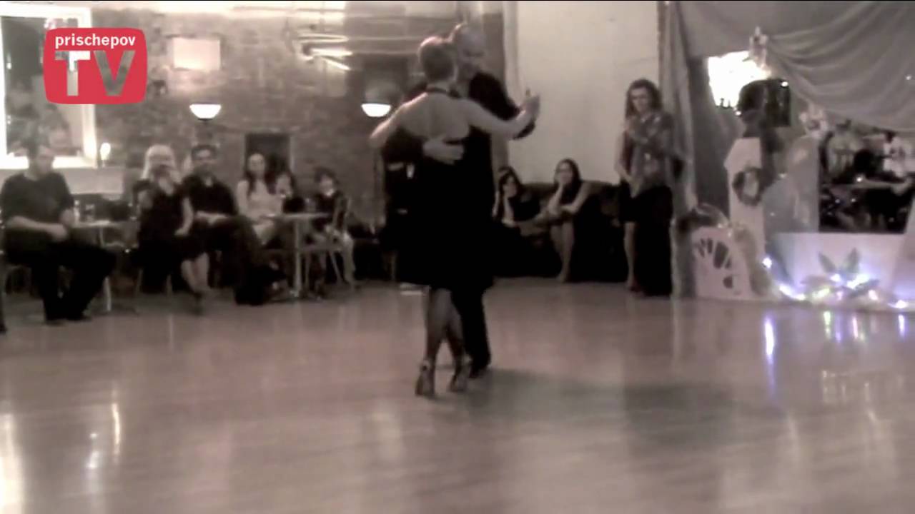 Alexander Vistgof and Natalia Gorskih, Russia, Moscow, Milonga "Planetango", 26.12.2009