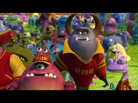 Hide and sneek and don't scare the teenager challenges (Monsters University 2013)