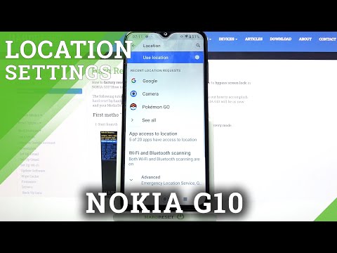 How to Activate Location in NOKIA G10 - Turn On Device Location