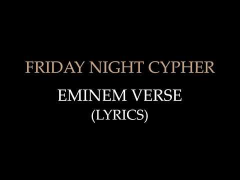 Friday Night Cypher - Eminem Lyrics