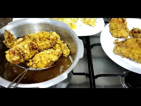 Broasted Chicken / ബ്രോസ്റ്റ് പൊടിയില്ലാതെ  പെർഫെക്റ്റായി ഒരു ബ്രോസ്റ്റഡ് ചിക്കൻ Video