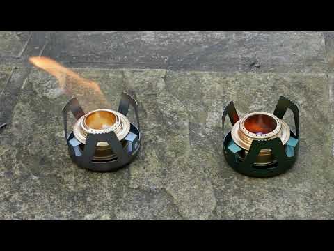 Trangia Spirit Burner :   Bio Ethanol VS Methylated Spirit