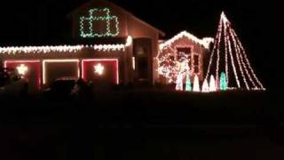 Snooks house! Christmas light show!!