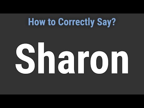 How to Pronounce Name Sharon (Correctly!)