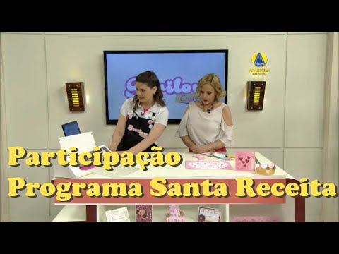 Enfeite para porta de maternidade por Gabi Rowlands - Programa Santa Receita com Claudete Troiano