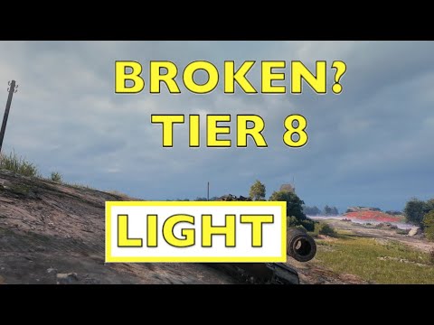 WOT - Most Broken OP Tier 8 Light | World of Tanks
