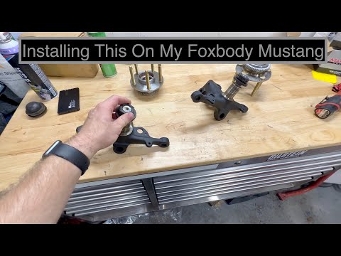 Putting SN95 Spindles on my Foxbody Mustang
