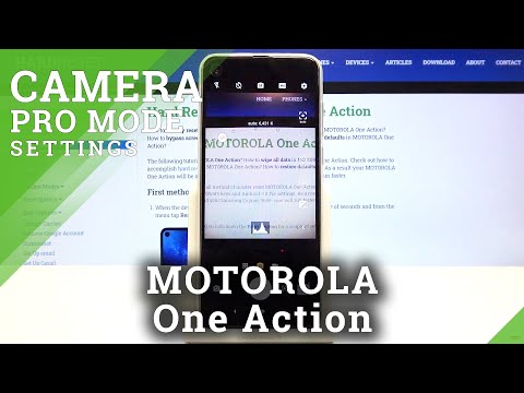 Discover Camera Pro Mode in Motorola One Action – Advanced Camera Features