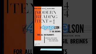 4Page#1-4 Modern Reading Text in 4/4 #基礎練 #drum #moridon #LouisBellson #GilBreines