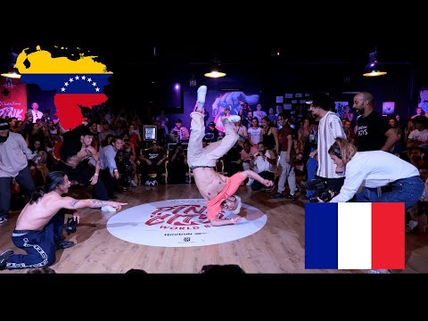 VENEZUELA 🇻🇪 vs FRANCE 🇫🇷 (4k) crew | stance x PINK CITY WORLD BATTLE 2022