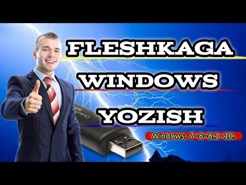 FLESHKAGA WINDOWS YOZISH / FLESHKAGA WINDOWS TASHLASH