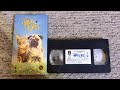 Opening To The Adventures Of Milo Otis 1991 Vhs