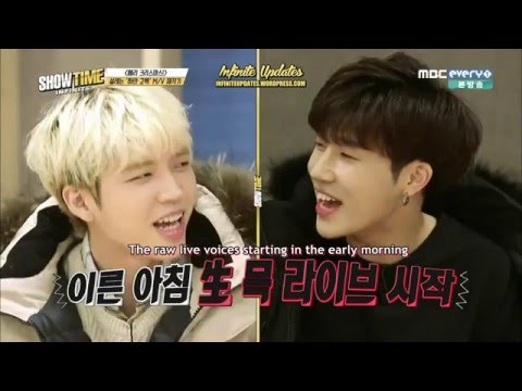 [ENG-SUB] 151224 MBC INFINITE Showtime Ep. 3 (Part 1 of 2)