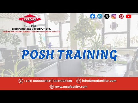 POSH (Prevention of Sexual Harassment) Training