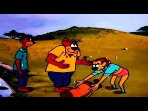 Família Urso em Português | O Golfe Clássico de Ursulão / Ursulão Vai Acampar | Desen