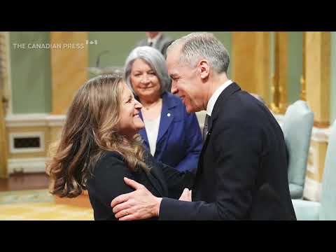 Mark Carney officially sworn in as prime minister