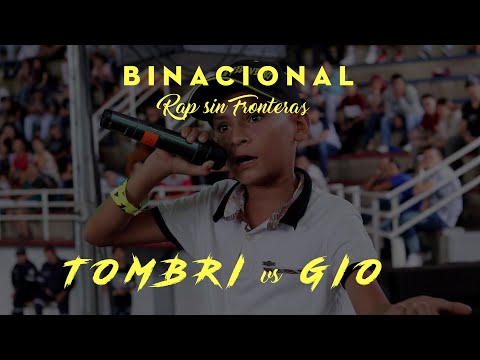 TOMBRI vs GIO | BINACIONAL |  EL CLUB DEL VERSO RAP |  SIN FRONTERAS  | 16VOS