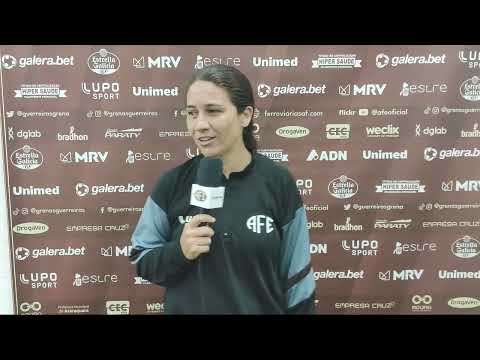 Coletiva Ao Vivo - Jéssica Lima - Santos X AFE - 12/03/2023