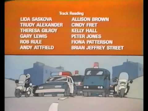 "Inspector Gadget" second season closing logo recreation