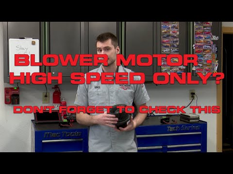 Blower Motor Fan Only Works On High Speed? Plus - Tips To Prevent Repeat Failures!