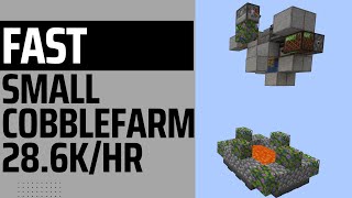 Easy 5 Minute Cobblestone Farm - Shulkercraft