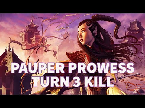 Pauper Mono Red Prowess | Turn 3 Kill | Super Aggressive MTG Deck | Magic the Gathering