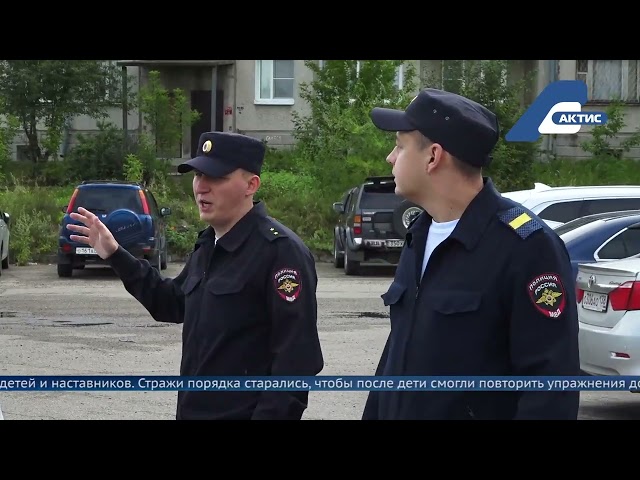 Юные жители Ангарска приняли участие в масштабном мероприятии «Зарядка с полицейским»