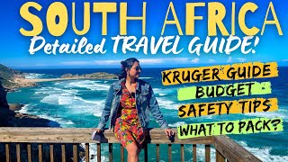 SOUTH AFRICA TRAVEL GUIDE | Budget, Itinerary,SAFETY tips | Kruger park guide | Plan trip from India