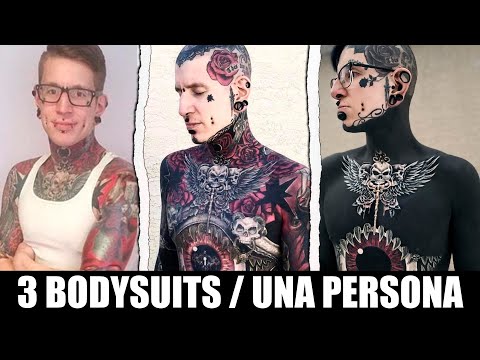 PADRE de FAMILIA se TATÚA 3 VECES su CUERPO ENTERO 🥴