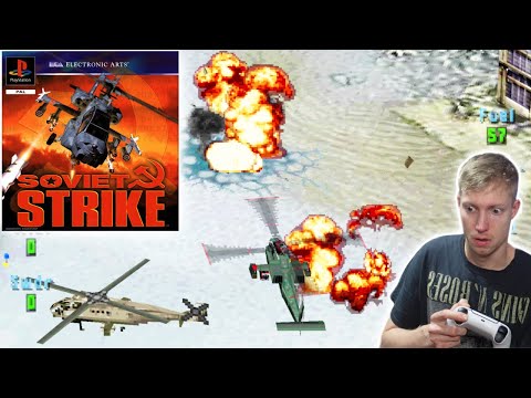 Soviet Strike 🕹️ (PS1) Gameplay - Angezockt (1996)