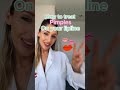 HOW TO TREAT LIP PIMPLES - PART 2 ✌🏼#Shorts | Carly Musleh