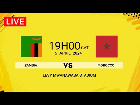 Zambia vs Morocco | CAF Olympic Qualifiers 2024 | Pre Match Analysis