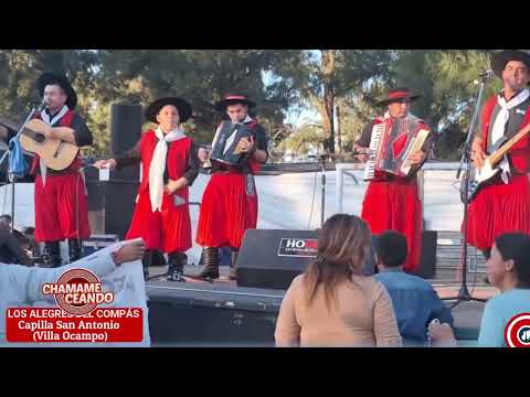Los Alegres del Chamame en Capilla San Antonio en Villa Ocampo, Santa Fe