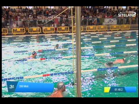 Serie 3 dei 200 Misti  Assoluti Maschi Master - Campionati Regionali Masters 2014 di Veneto e Friul
