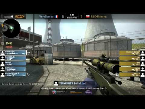 ESC Gaming vs. VeryGames | Gruppe B, ESWC 2013 | de_nuke